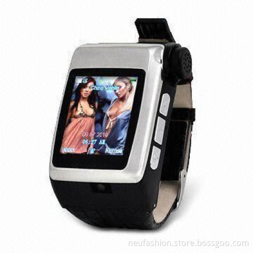 Touchscreen Cellphone Wristwatch with Bluetooth Headset and 2 to 32GB Memory Capacity